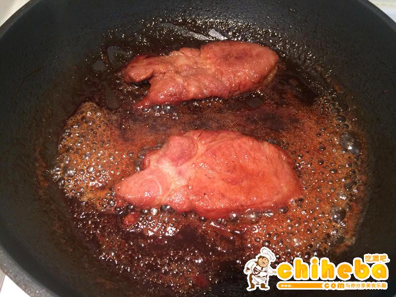 超简单平底锅叉烧肉，多汁味浓不能再快手的做法 步骤9